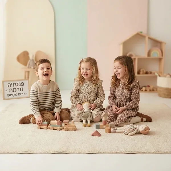 צילומי ילדים לייף סטייל באווירה משחקית ונעימה