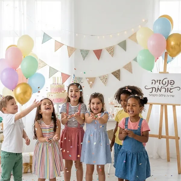 צילום ימי הולדת וחגיגות ילדים בסטודיו
